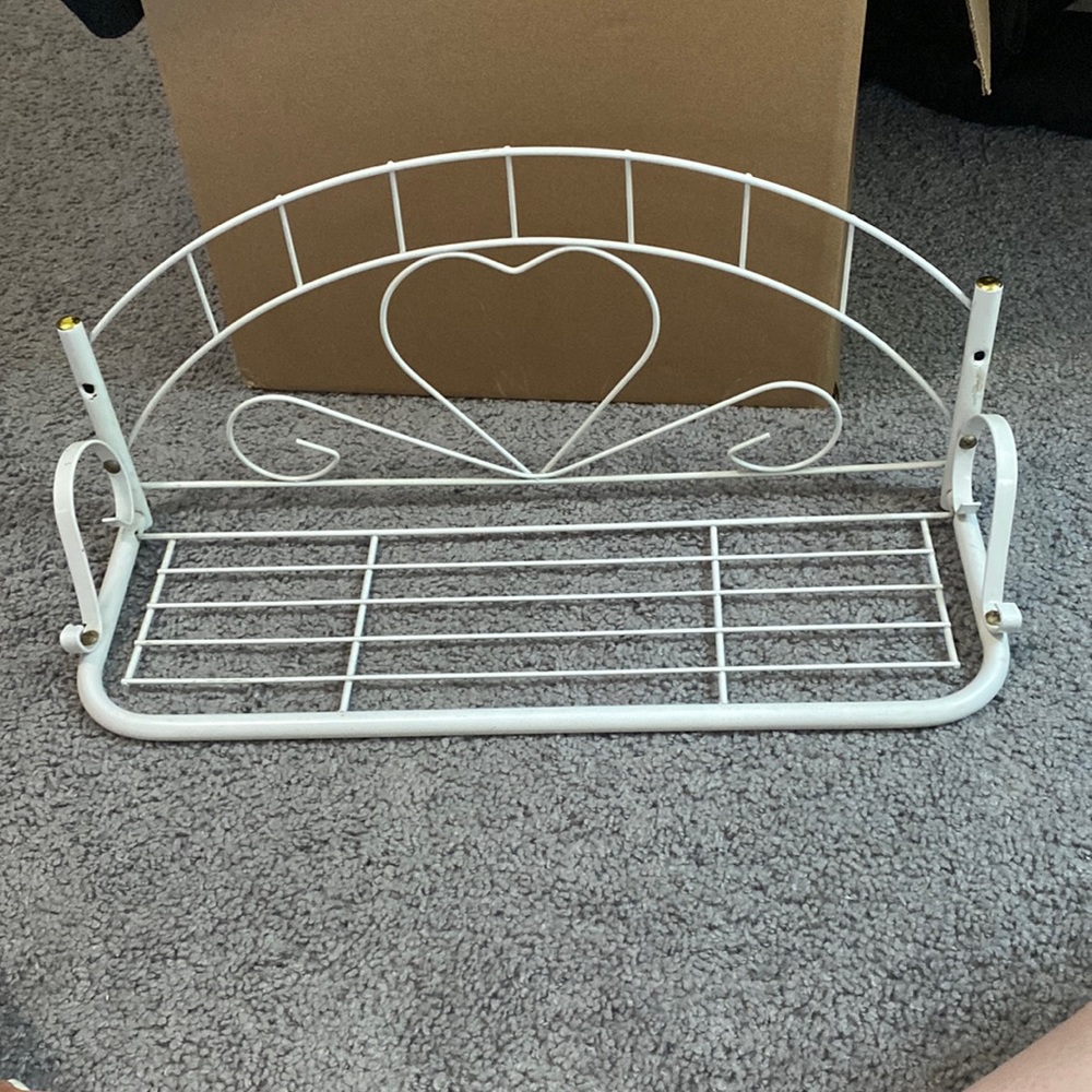 White Rack Shelf